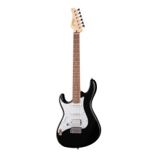 G250-LH-BLK G Series Электрогитара леворукая, черная, Cort