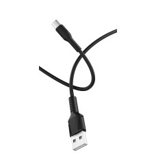 00-00028374 Кабель GP21T USB (m)-Type-C (m) 3.0A 27W силикон черный, GoPower
