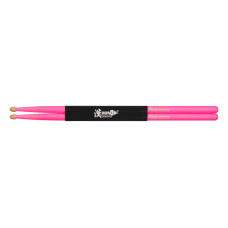 10101003010 Fluorescent Series 7A Барабанные палочки, розовые, орех гикори, HUN