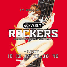 9010 Rockers Комплект струн для электрогитары, никелированные, 10-46, Everly