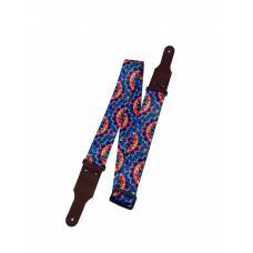 FL40164PA PolyArt Ремень для гитары, полиэстер, калейдоскоп, Fidel FL40164PA PolyArt Ремень для гитары, полиэстер, калейдоскоп, Fidel