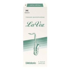 RKC05MD La Voz Трости для саксофона тенор, средние (Medium), 5шт, Rico RKC05MD La Voz Трости для саксофона тенор, средние (Medium), 5шт, Rico