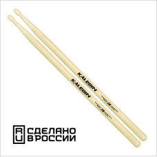 7KLHB2B 2B Барабанные палочки, граб, деревянный наконечник, Kaledin Drumsticks 7KLHB2B 2B Барабанные палочки, граб, деревянный наконечник, Kaledin Drumsticks