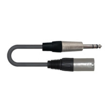 SPTM-3 Кабель акустический XLRm-6.3мм, 1м, Leem