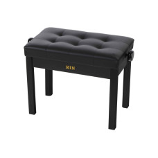 LB-21BKM Банкетка, черная, искусственная кожа, Rin