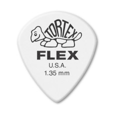 466R1.35 Tortex Flex Jazz III XL Медиаторы, 72шт, толщина 1.35мм, Dunlop