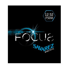 F50M Focus Комплект струн для электрогитары, никелированные, 12-52, Savarez