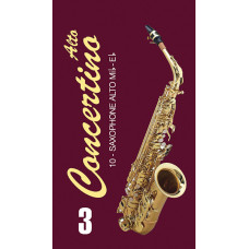 FR17SA04 Concertino Трости для саксофона альт № 3 (10шт), FedotovReeds
