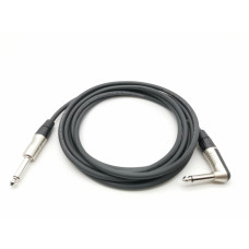 E71-JR-J-0900-0 Кабель гитарный (инструментальный) Jack-Jack угловой, 9м, ZZcable