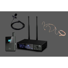 OWS-U1200HD01L01+ Беспроводная система с головным, петличным микрофоном, кейс, Октава