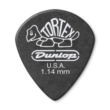 482P1.14 Tortex Pitch Black Jazz III Медиаторы 12шт, толщина 1,14мм, Dunlop