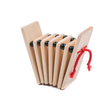 MS-KP-TR-03 Трещотка пластинчатая, детская, Мастерская Сереброва MS-KP-TR-03 Трещотка пластинчатая, детская, Мастерская Сереброва