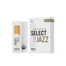 ORSF10SSX3S Organic Select Jazz Filed Трости для саксофона сопрано, размер 3S, 10шт, D'Addario