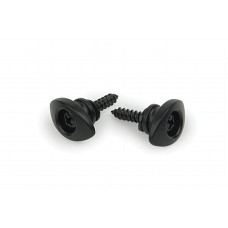 PWEEP102 Крепление ремня, эллиптическое, черное, Planet Waves