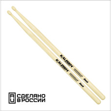 7KLHBRK Rock Барабанные палочки, граб, деревянный наконечник, Kaledin Drumsticks