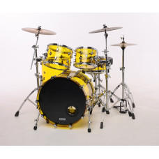 UBA-Am-2216/5 Барабанная установка, акрил, желтая (5 коробок), Мастерская Бехтеревых