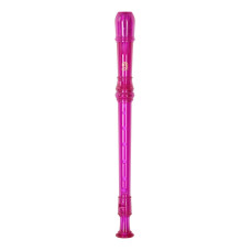 ASRB-251PR (ESRB-251PR) Color Блокфлейта сопрано, фиолетовая, барочная сист, пластик, 2 части, Angel