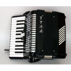 A-7-BK Аккордеон "Тула" 26х48-II-3, черный, Тульская Гармонь A-7-BK Аккордеон "Тула" 26х48-II-3, черный, Тульская Гармонь