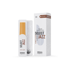 ORRS05TSX3S Organic Select Jazz Unfiled Трости для саксофона тенор, размер 3S, 5шт, D'Addario
