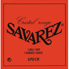 570CR Cristal Rouge Комплект струн для классической гитары, посеребренные, Savarez