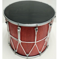BK-13Kv Барабан кавказский 13" с веревкой, 31х33см, красный, Мастерская Бехтеревых