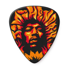 JHP14HV Hendrix Voodoo Fire Медиаторы, 6шт, Dunlop JHP14HV Hendrix Voodoo Fire Медиаторы, 6шт, Dunlop