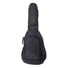 MZ-ChG-12-3-1 Чехол для акустической гитары, чёрный, ПВХ, MEZZO