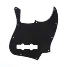 MX0401 Защитная накладка бас-гитары Standard Jazz Bass, 3 слоя, черная, Musiclily MX0401 Защитная накладка бас-гитары Standard Jazz Bass, 3 слоя, черная, Musiclily