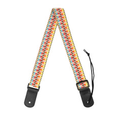 HH-2200 Ремень для укулеле, жаккард, Радуга, Cascha