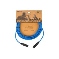PW-CPMIC-20BU Classic Series Pro Микрофонный кабель, 6м, синий, D'Addario PW-CPMIC-20BU Classic Series Pro Микрофонный кабель, 6м, синий, D'Addario
