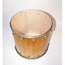 BK-14N Барабан кавказский 14", 34х35,6 см, цвет — натуральный (орех), Мастерская Бехтеревых