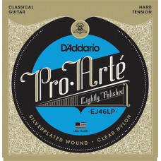 EJ46LP Pro-Arte Composite Комплект струн для классической гитары, сильное натяжение, D'Addario