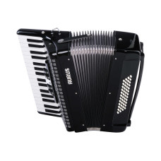 JH2005-BLACK Аккордеон 34/48/5, черный, с футляром, Aurus JH2005-BLACK Аккордеон 34/48/5, черный, с футляром, Aurus