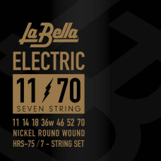 HRS-75 Комплект струн для 7-ми струнной электрогитары 011-070 La Bella