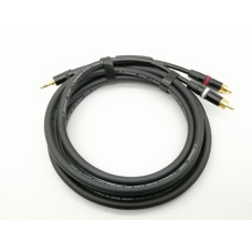 E32-3,5-2RCA-0900 Кабель аудио 3.5мм-2хRCA, 9м, ZZcable E32-3,5-2RCA-0900 Кабель аудио 3.5мм-2хRCA, 9м, ZZcable