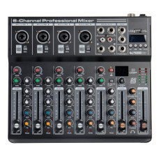 FK-06 Микшерный пульт, 6 каналов, LAudio