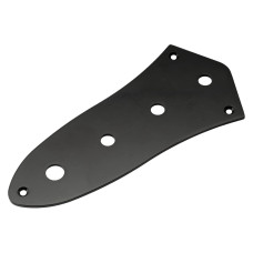 M549BK Накладка под потенциометры для Jazz Bass, черная, Musiclily M549BK Накладка под потенциометры для Jazz Bass, черная, Musiclily