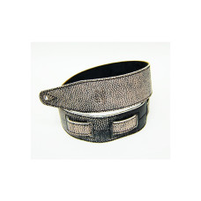 FL60036L21L Leather 21 Ремень для гитары, кожаный, гюрза, Fidel