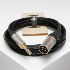 MC226-XMJS-5m Кабель микрофонный, XLRM-6.35мм стерео, 5м, SHNOOR