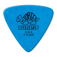 431P1.0 Tortex Triangle Медиаторы 6шт, толщина 1,00мм, треугольные, Dunlop