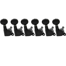 MX1347BK-6 Колки для гитары 6п, черные, Musiclily