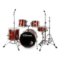 5001012 Барабанная установка, красная, LDrums