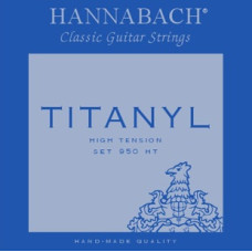 950HT TYTANIL Комплект струн для классической гитары титанил/посеребренные Hannabach