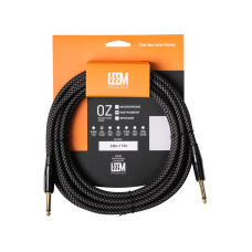 FRS-5(GR/BK) Кабель инструментальный, серый/черный, 5м, Leem FRS-5(GR/BK) Кабель инструментальный, серый/черный, 5м, Leem