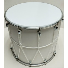 BK-13Bv Барабан кавказский 13" с веревкой, 31х33 см, цвет — белый, Мастерская Бехтеревых