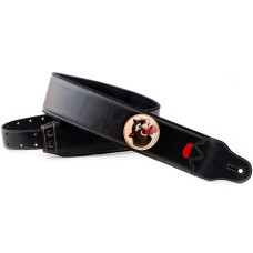 8419612002401 Groove Old School Panther Ремень для гитары, текстиль/синтетика, RightOn Straps