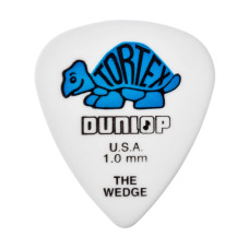 424P1.0 Tortex Wedge Медиаторы 12шт, толщина 1,00мм, Dunlop