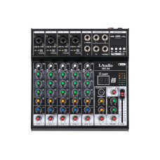 ME-06 Микшерный пульт, 6 каналов, LAudio