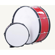FSBM24-RED Маршевый бас-барабан 24х10