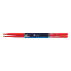 10104003 Colored Series Bluefire 5A RED Барабанные палочки, орех гикори, красные, HUN